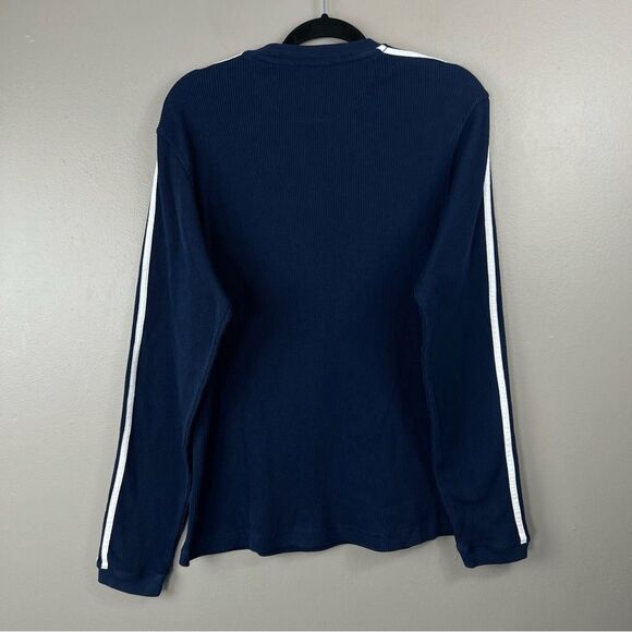 Adidas Mens Real Salt Lake Soccer Climalite Ultimate Tee Medium Long Sleeve Blue - Picture 2 of 12